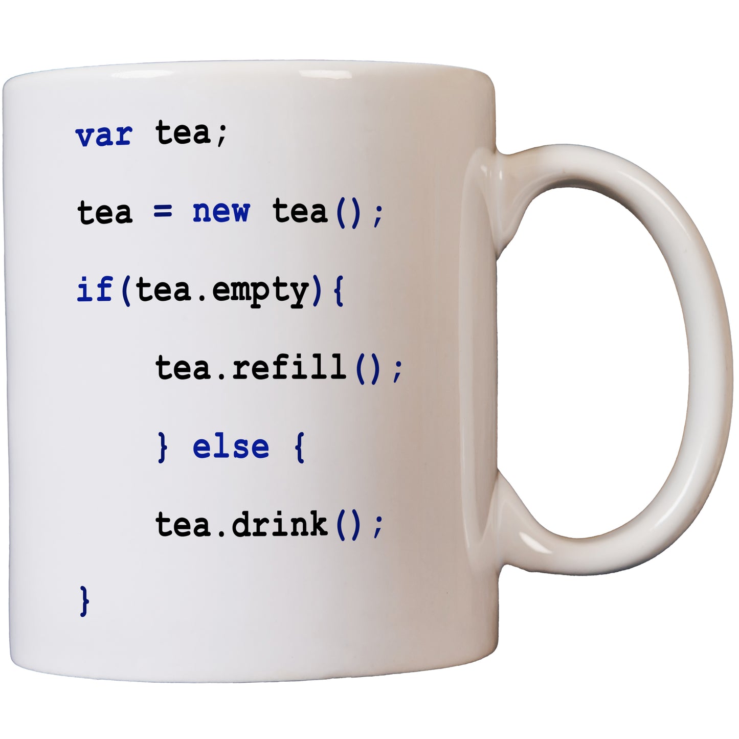 Javascript Coding/Programming Coffee Mug